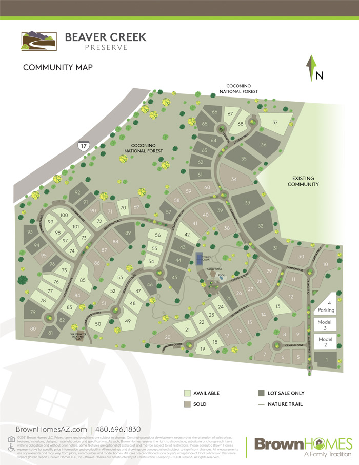 beavercreekpreserverimrock Brown Homes AZ