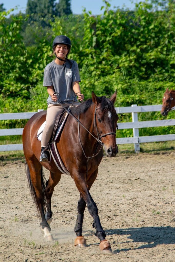 Horseback Riding Brown Ledge Camp