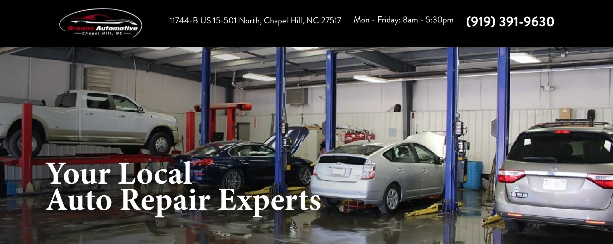 Auto Repair Shop in Chapel Hill, NC - Auto Mechanics You Can Trust and