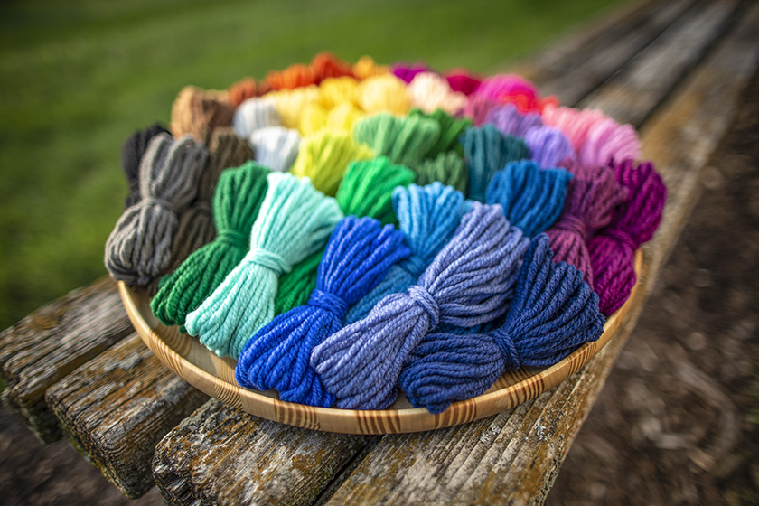 Waverly Wool Needlepoint yarn of many, many colors! Brown Sheep Company, Inc.