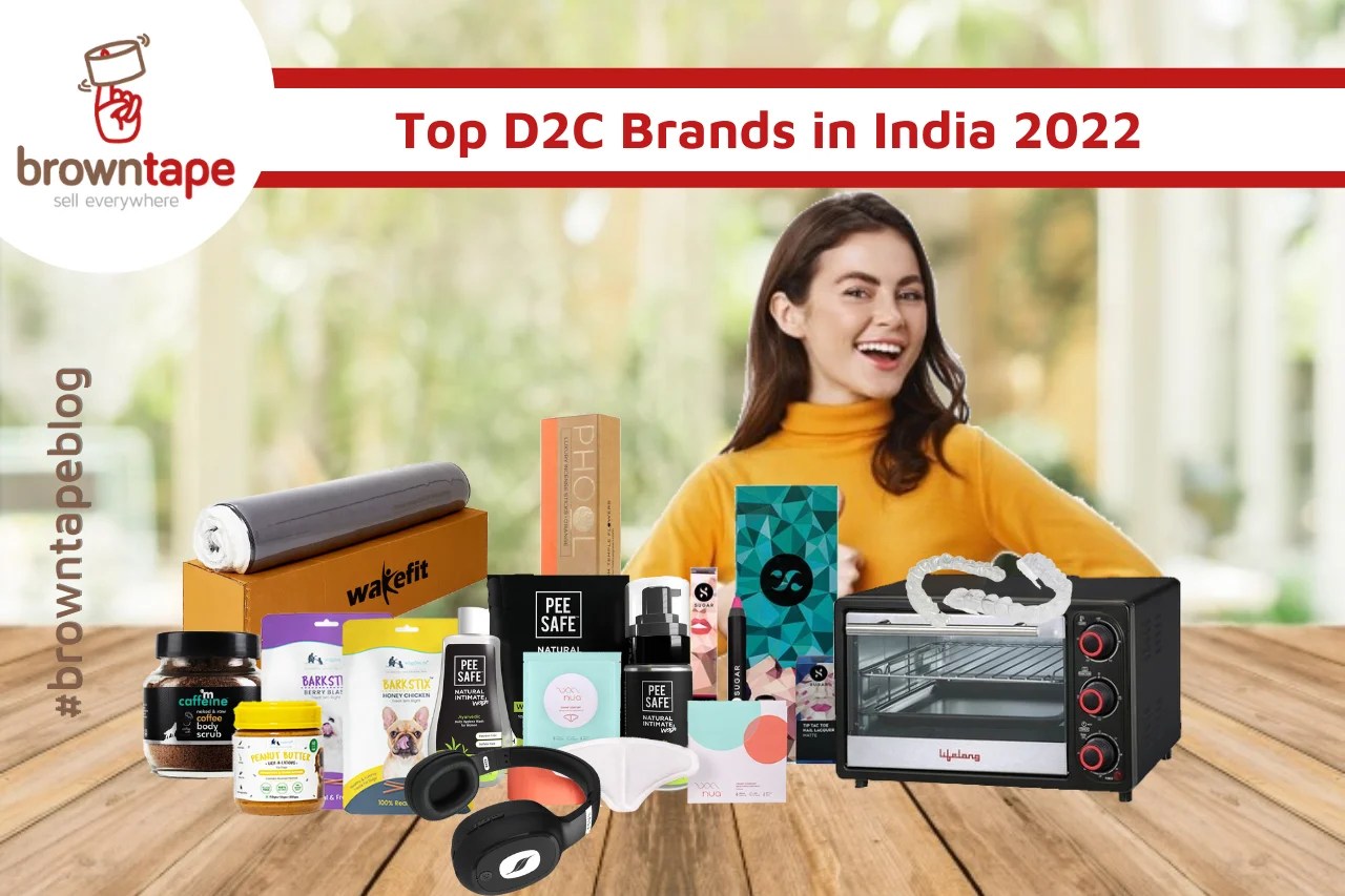 Top D2C Brands in India 2022 Browntape