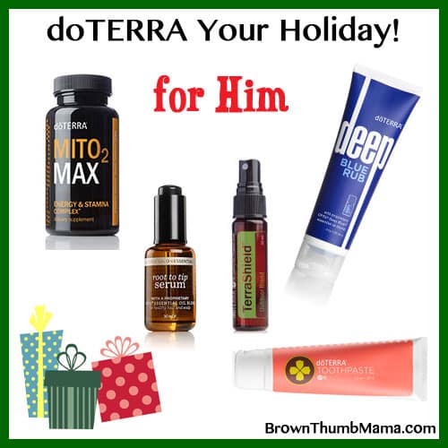 Essential Oil Gift Ideas For Everyone doTERRA Your Holiday! Brown