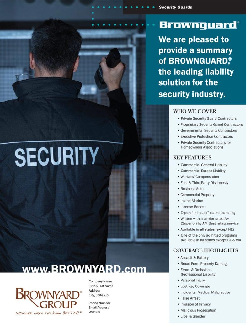 Marketing Materials for Agents Brownyard Group