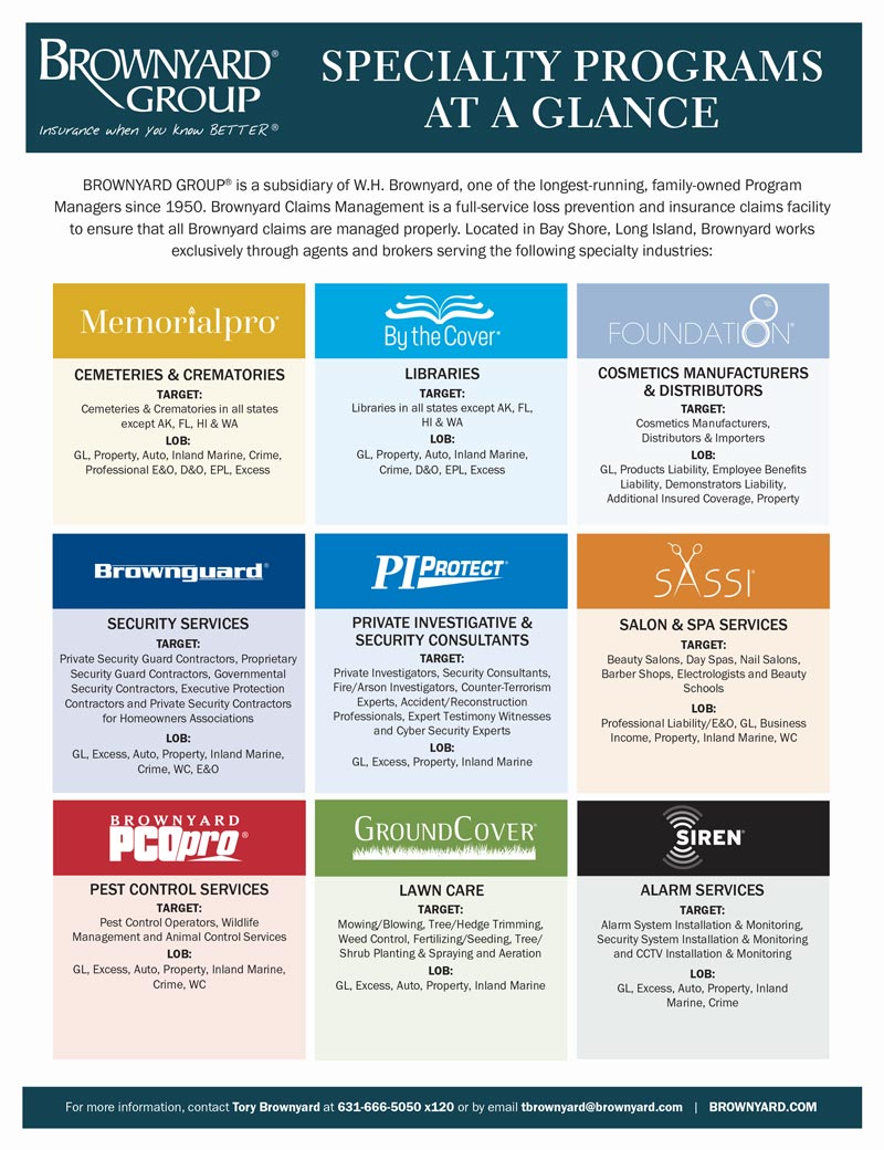 Marketing Materials for Agents Brownyard Group