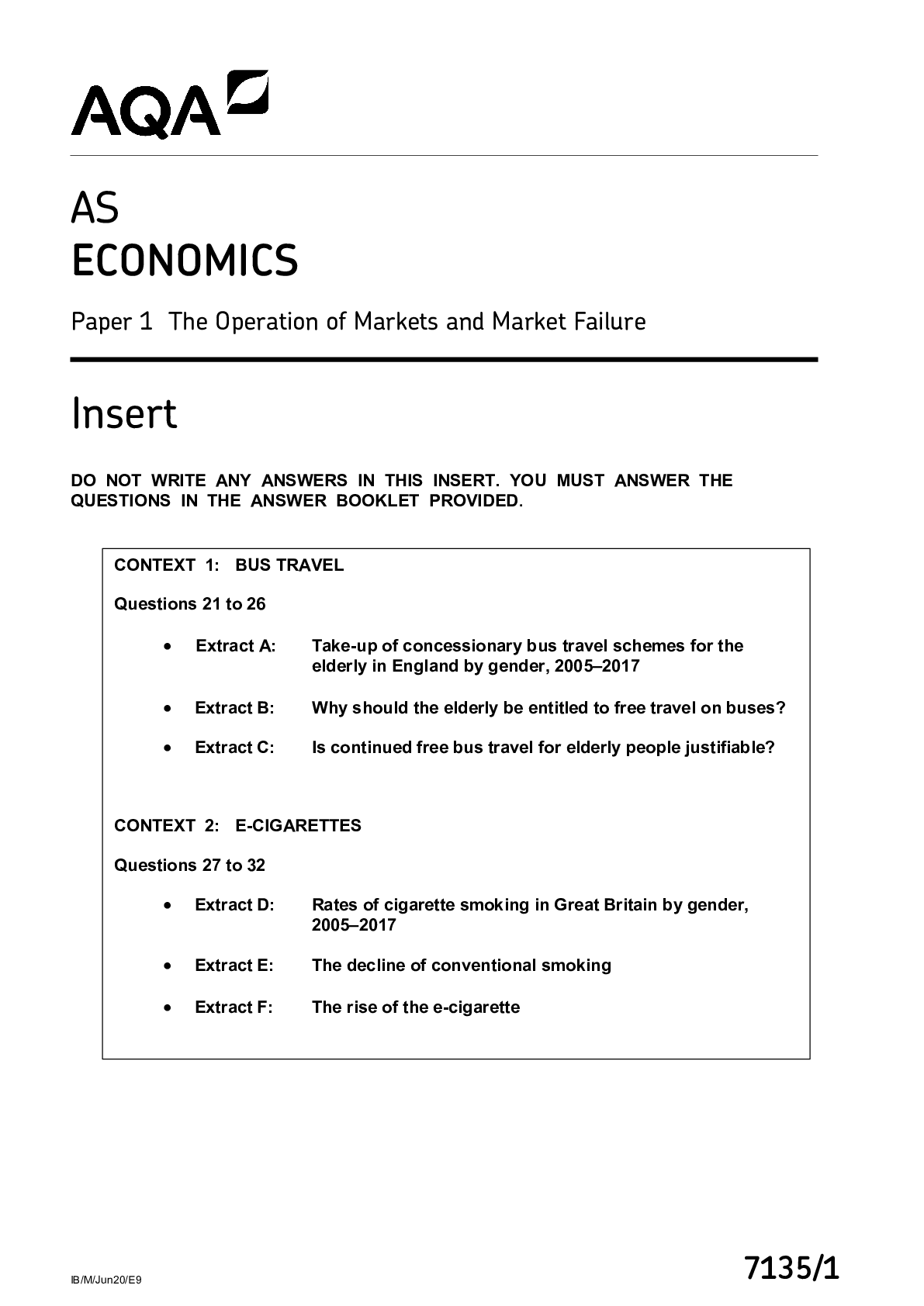 Aqa 2014 Exam Predictions Bus 1 159.65.129.158