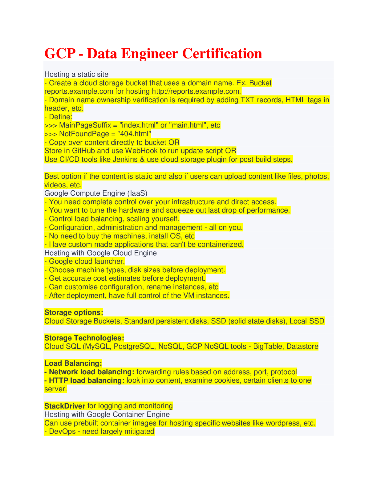GCP Data Engineer Certification With Verified Solutions Already