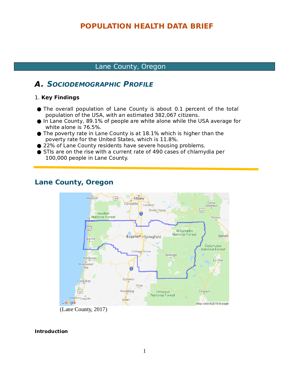 WGU D029_Population Health Data Brief Template D029_Informatics for
