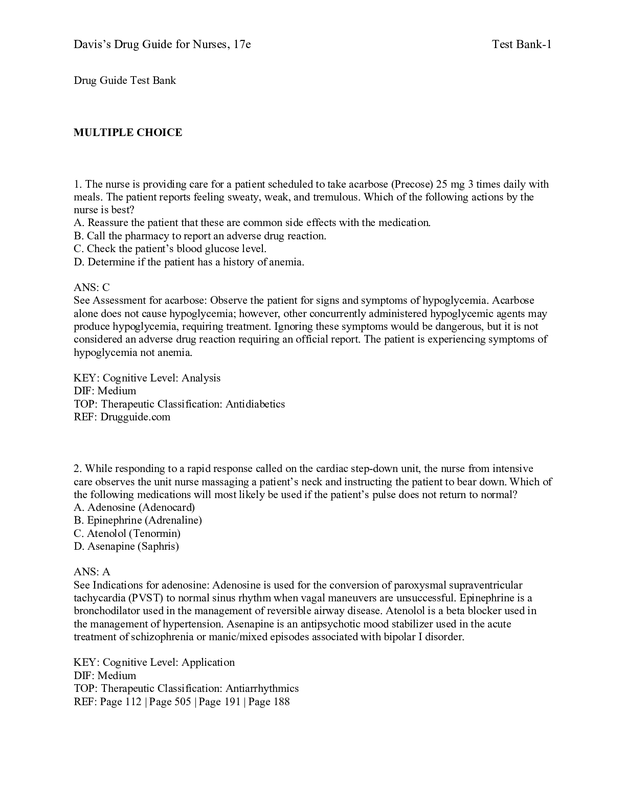 BLS Pretest & Answers SaveaLife.com