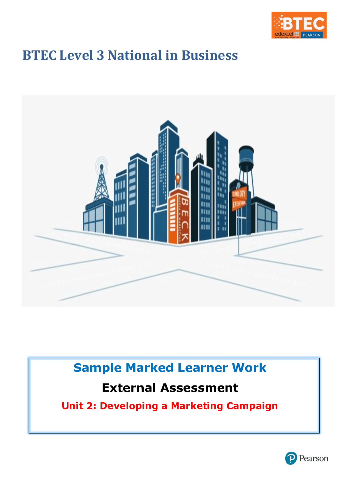 BTEC Level 3 National in Business Browsegrades