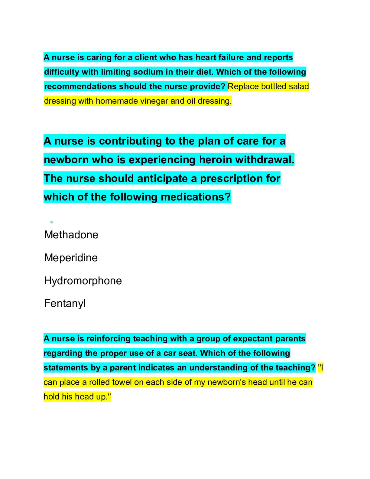 2020 VATI PN COMPREHENSIVE PREDICTOR EXAM(VERIFIED 180 QUESTION AND