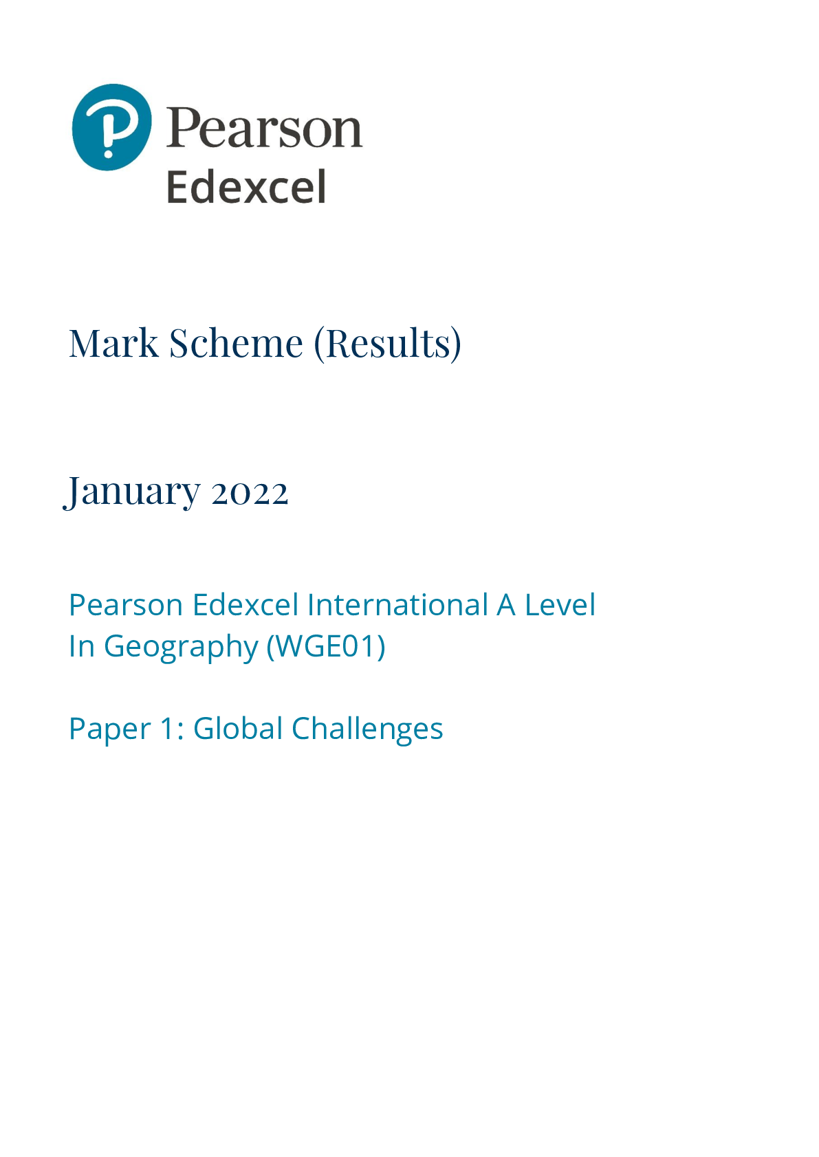 Edexcel IGCSE January 2014 Papers? The Student Room