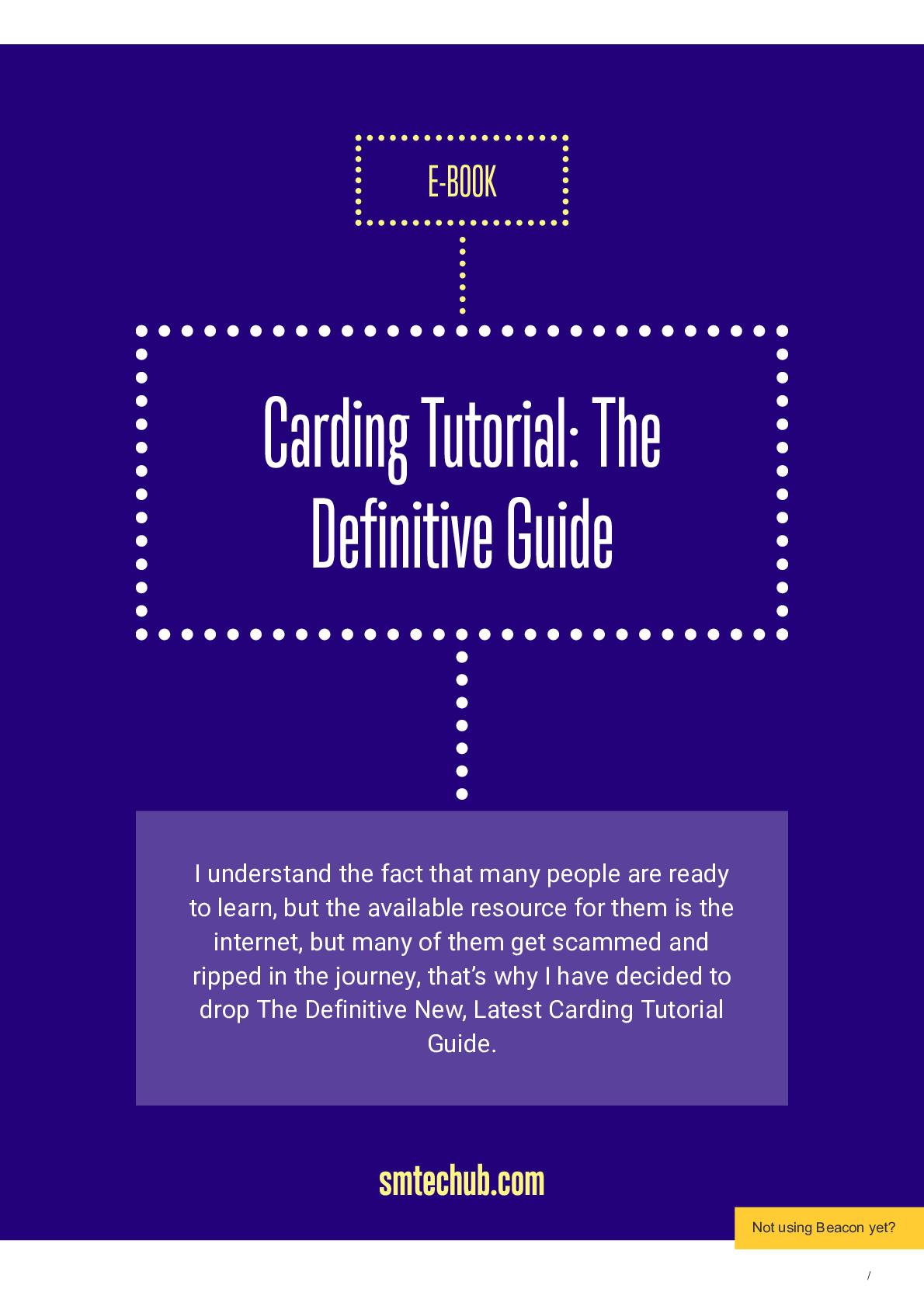 ultimatecardingtutorialpdfin2020 The Definitive Guide Browsegrades