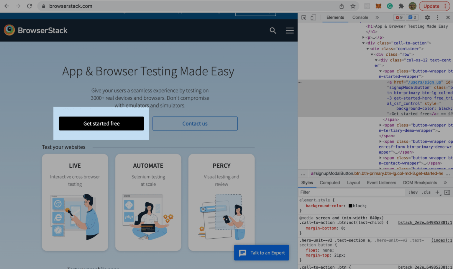How to Test HTML Code in a Browser? BrowserStack