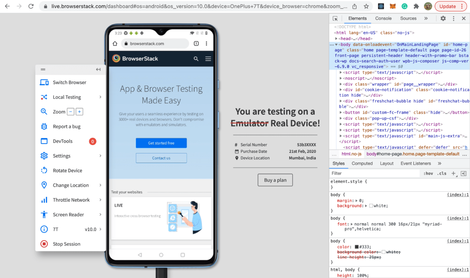 How to Test HTML Code in a Browser? BrowserStack