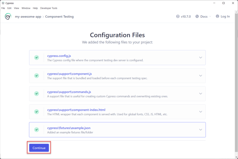 How to perform Component Testing using Cypress BrowserStack