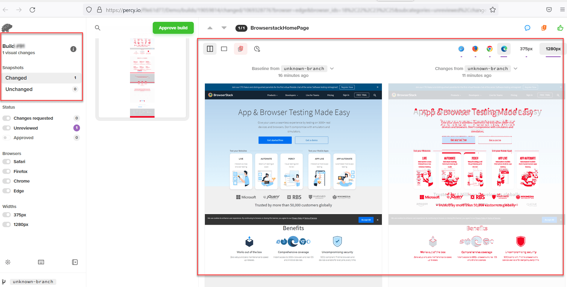 How to perform Visual Regression Testing using Protractor BrowserStack