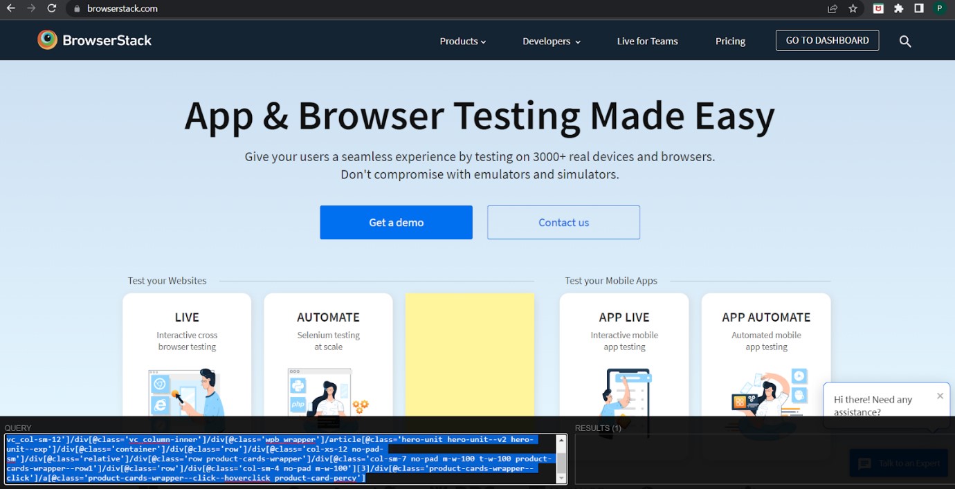 Top Chrome Extensions to find Xpath in Selenium BrowserStack