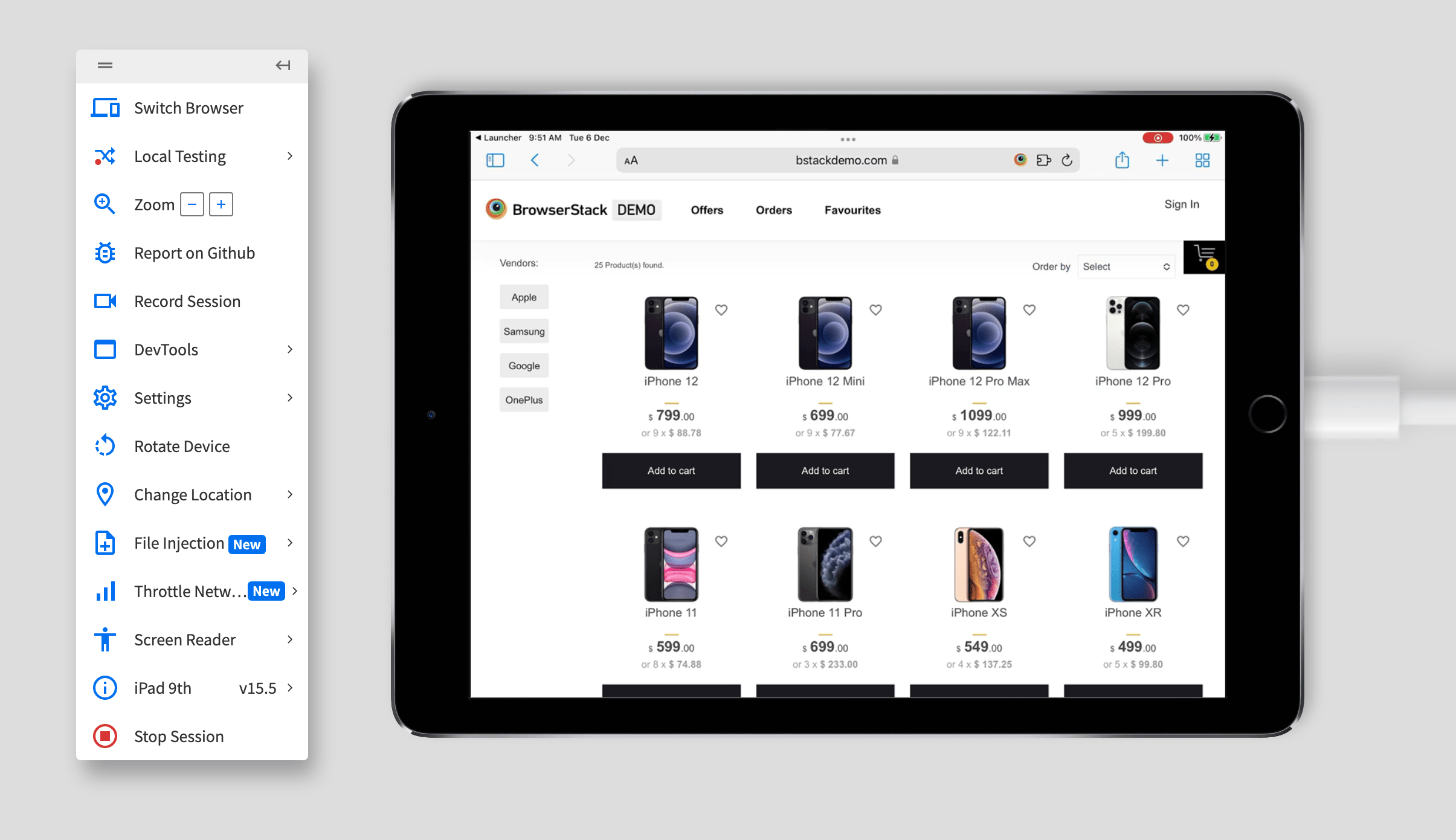 How to make React App Responsive using reactresponsive? BrowserStack