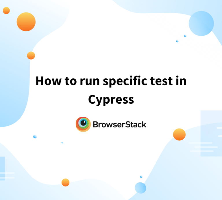 How to Get Text from List of Elements in Cypress BrowserStack