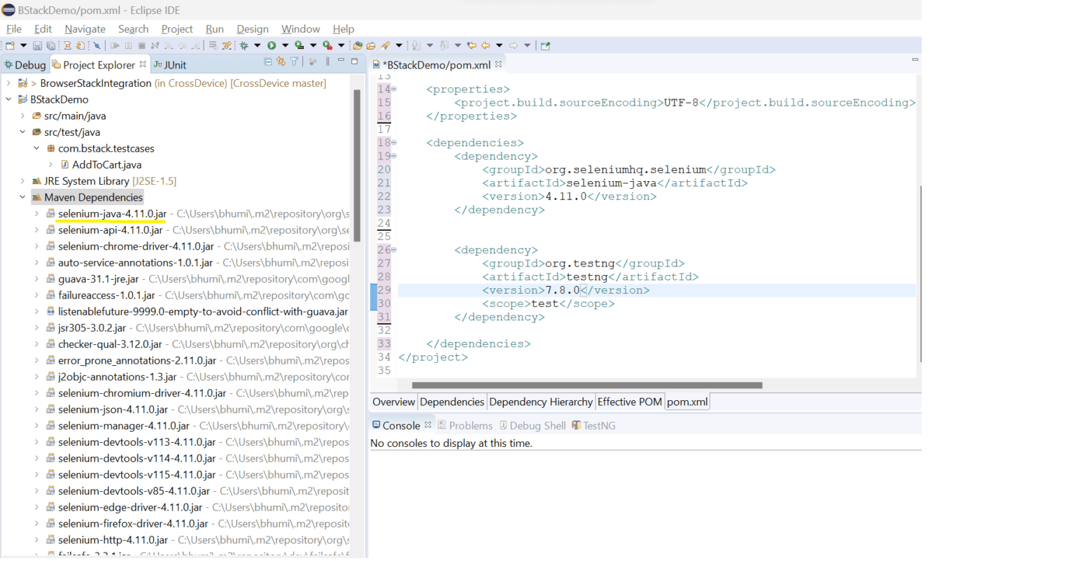Getting Started with site Test Automation BrowserStack