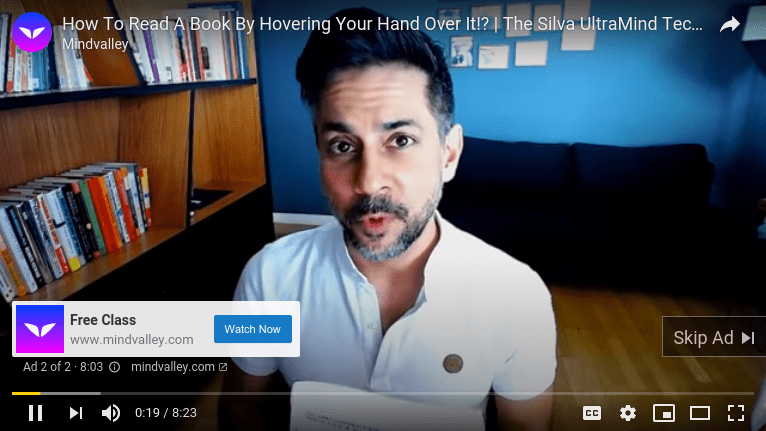 Annoying Sellers Of Bullshit Mindvalley Browsing Without An Ad Blocker