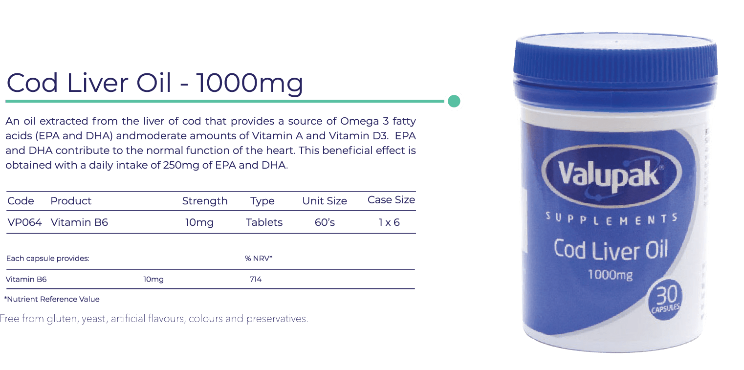 Cod liver oil Br Pharmaceuticals