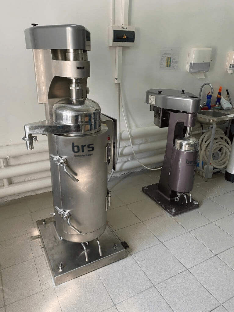 Highspeed tubular centrifuge GQ75 and GQ145 BRS Biotech