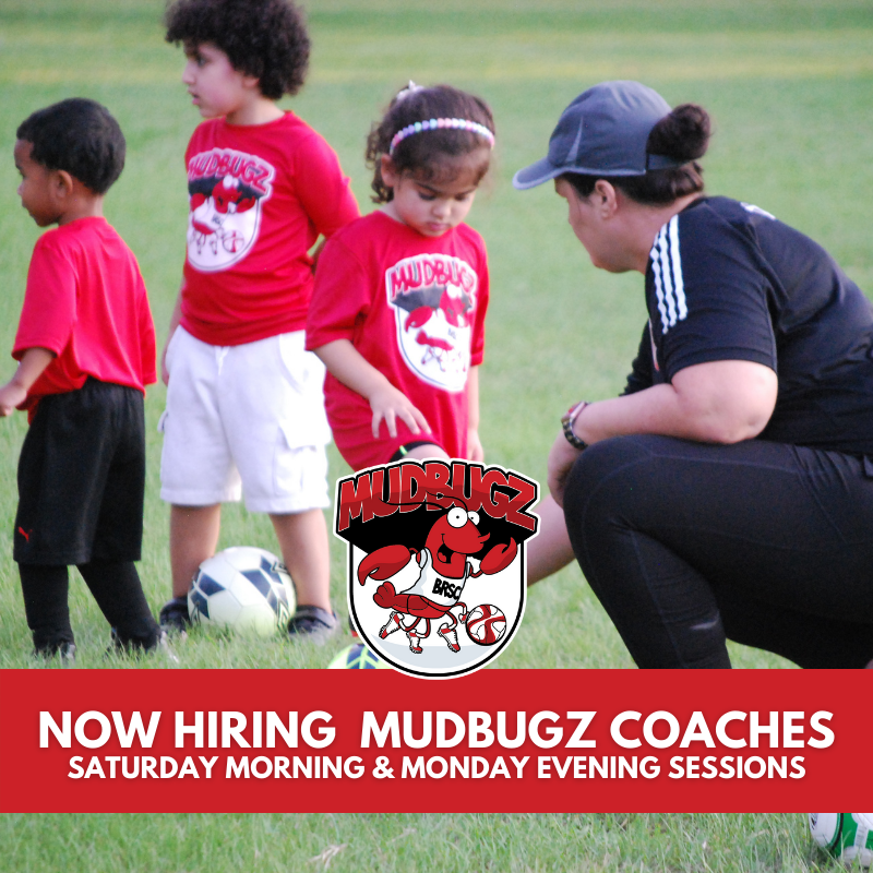 Now Hiring Mudbugz Coaches Baton Rouge Soccer