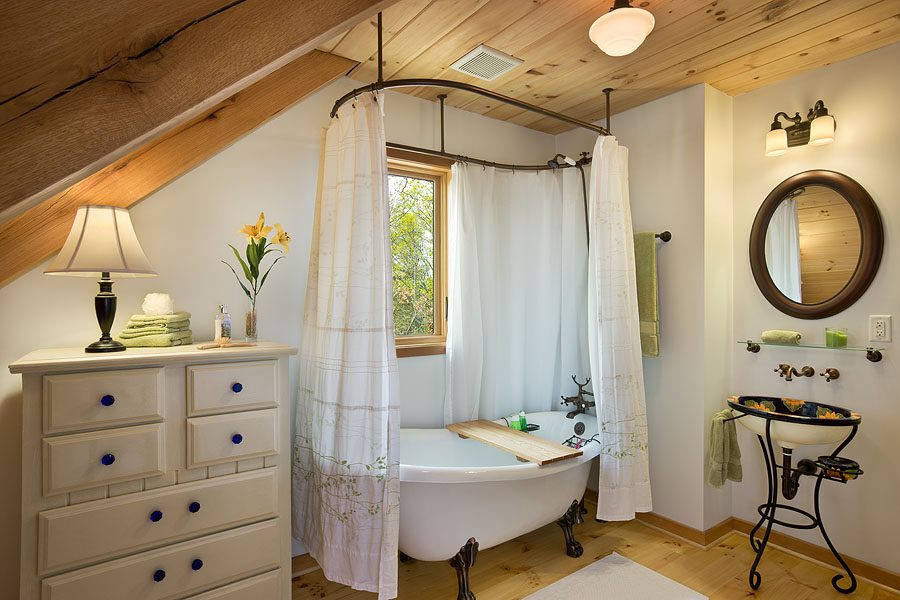 Timber Frame Bathroom Gallery Blue Ridge Timberwrights
