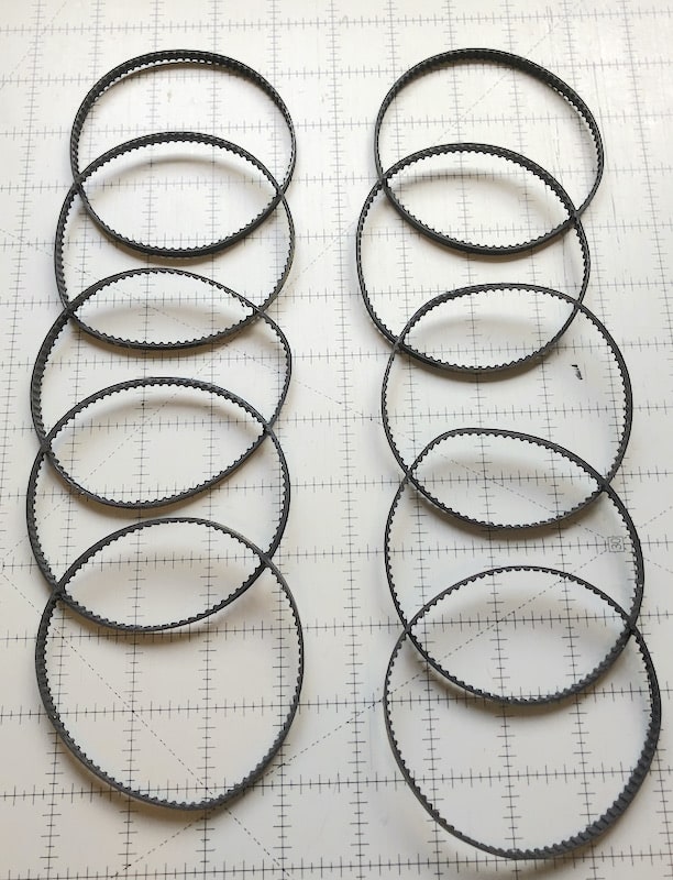 Pfaff Motor Belt Bundle1400, 7500 series Brubaker's Sewing Center