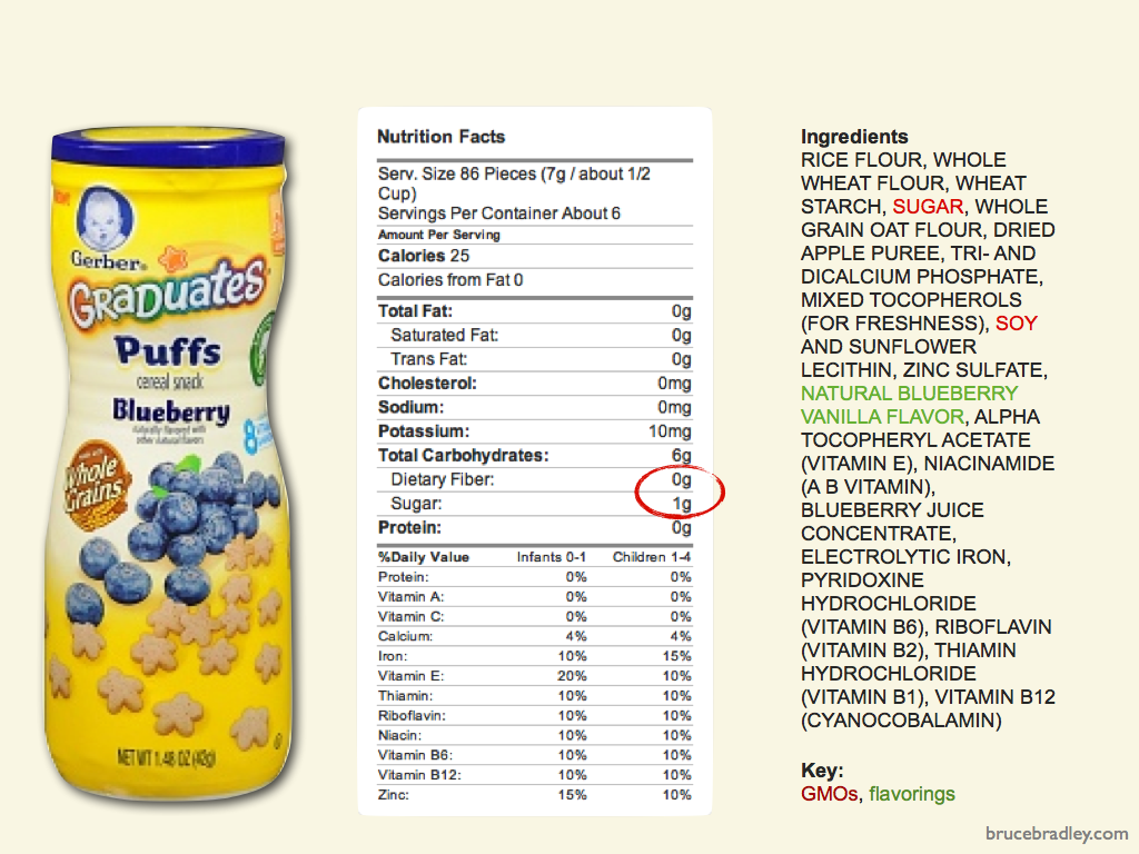 Baby's First Snack Foods Bruce Bradley