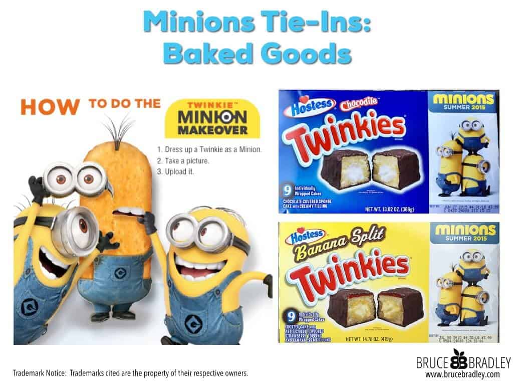 Movie tieins—one of the most popular food marketing tricks!
