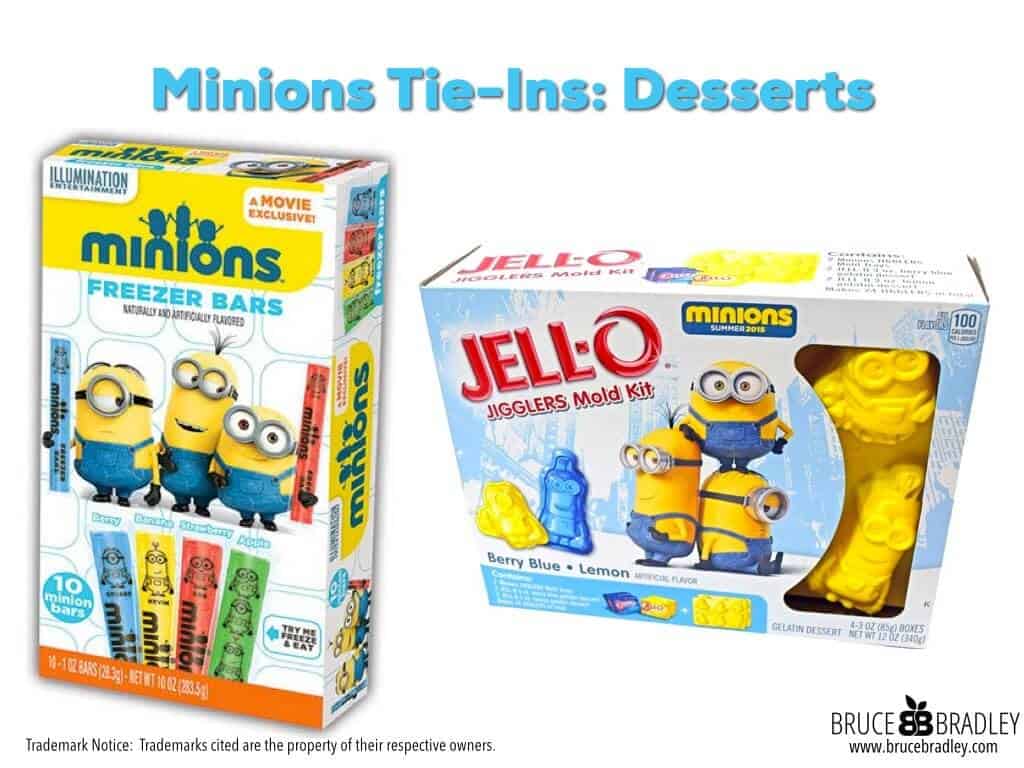 Movie tieins—one of the most popular food marketing tricks!