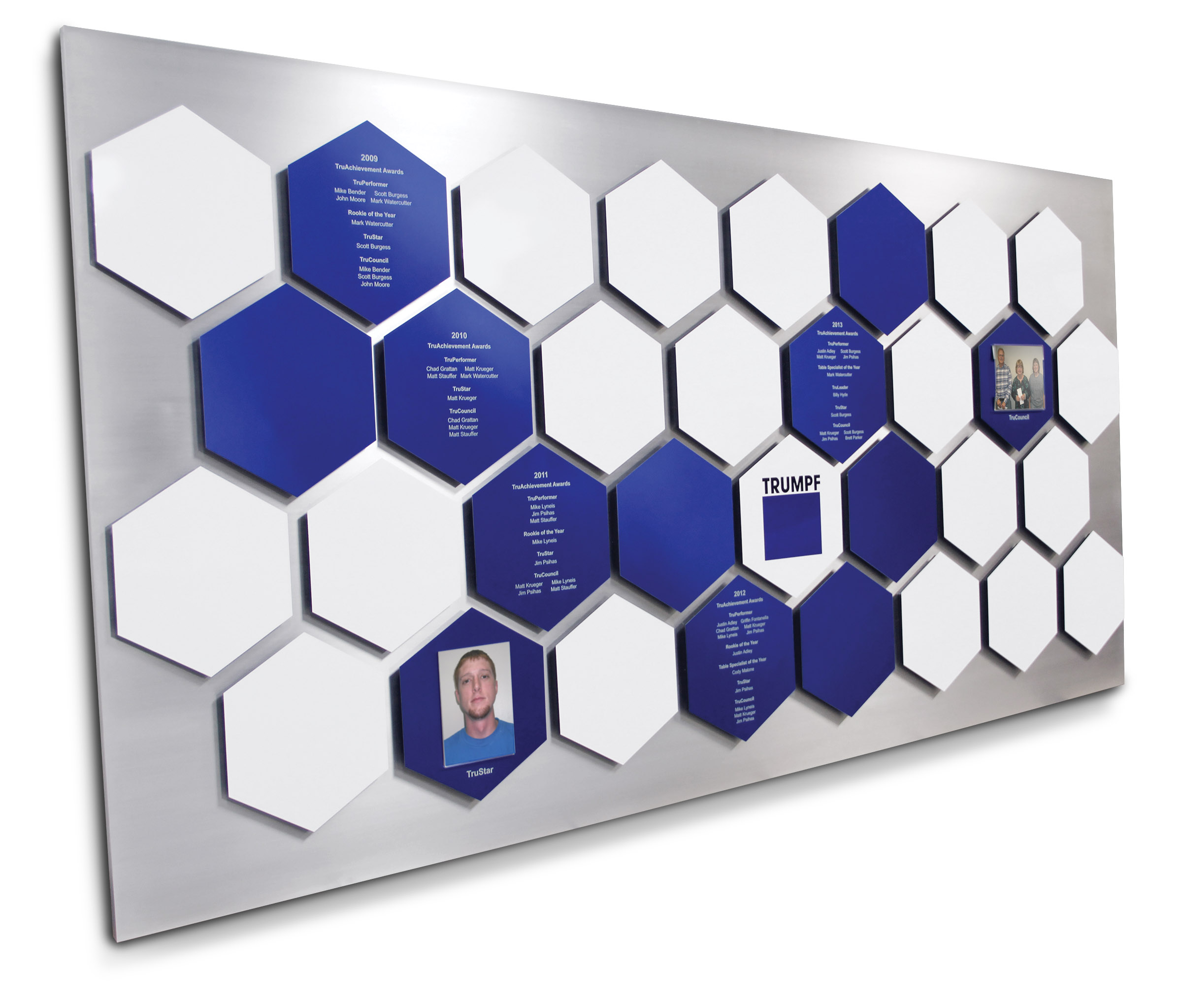 Trumpf Achievement Lobby Display Bruce Fox Lobby Display