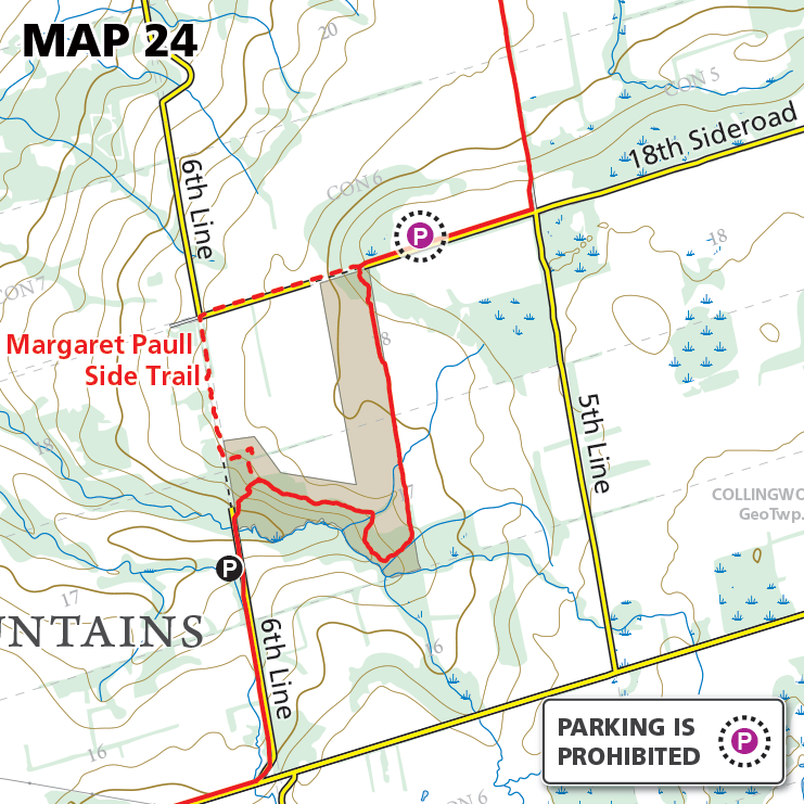 Bruce Trail Sections and Maps Bruce Trail Conservancy