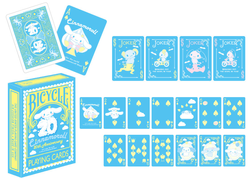 Brujula Goods / Sanrio CharacterCinnamoroll Bicycle Playing Cards