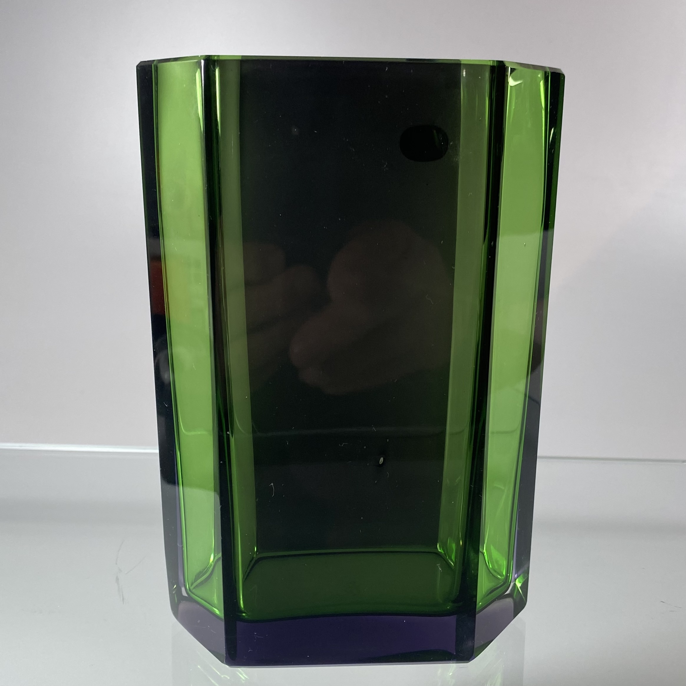 Tapio Wirkkala Rosenthal glass vase 2514 Brummer