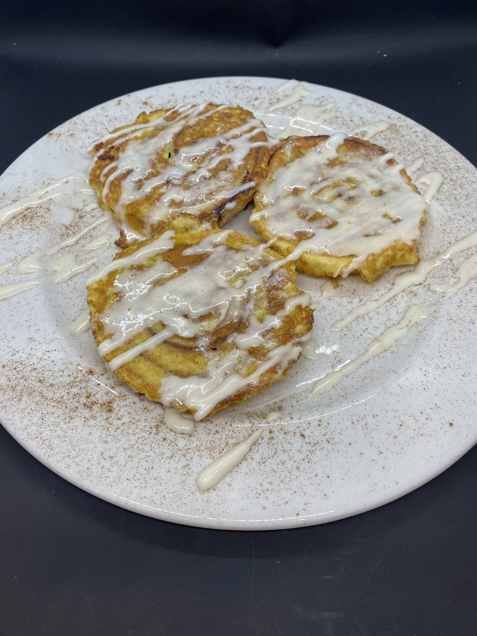 Cinnamon roll French toast Brunch Cafe