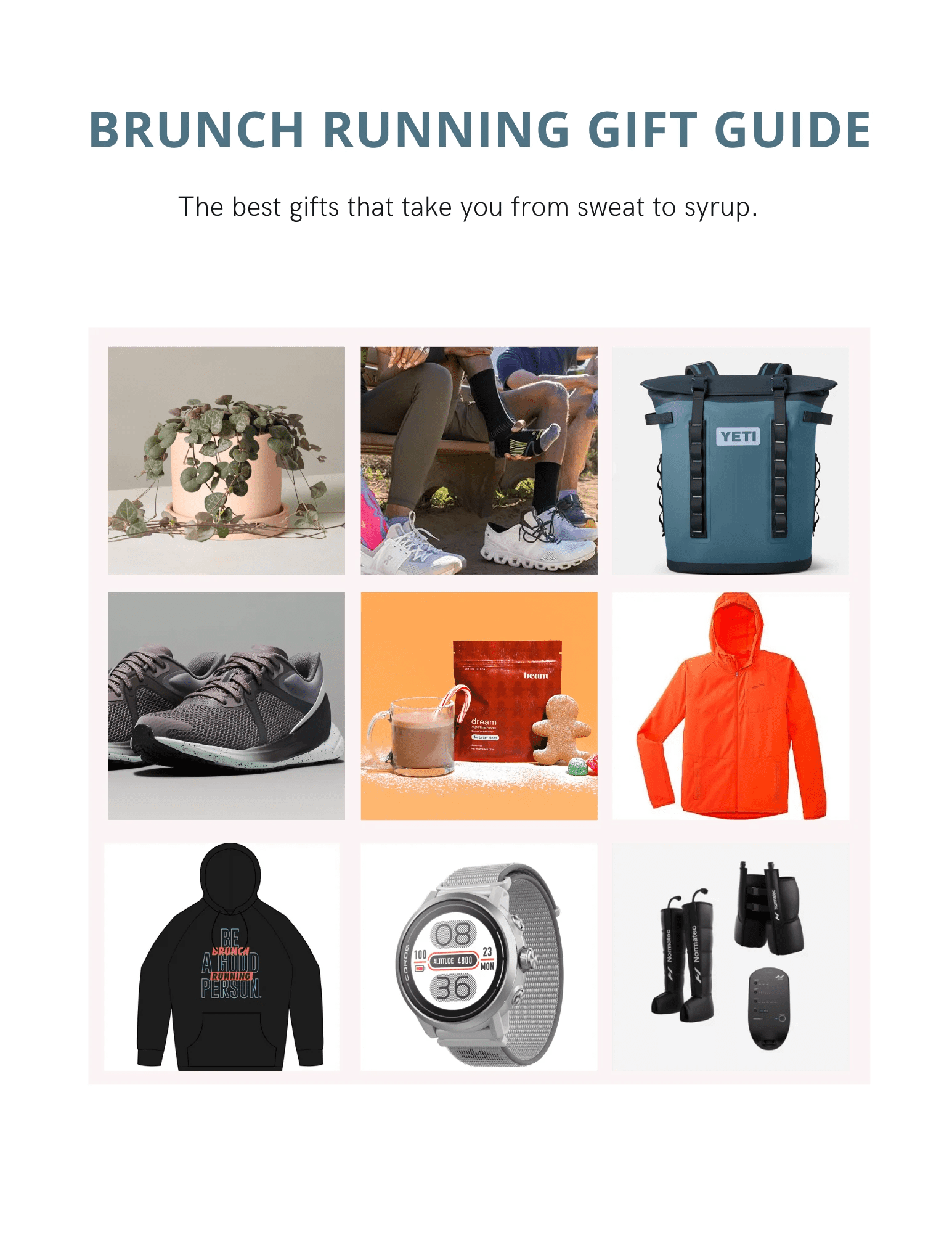 Brunch Running Holiday Gift Guide bRUNchRunning