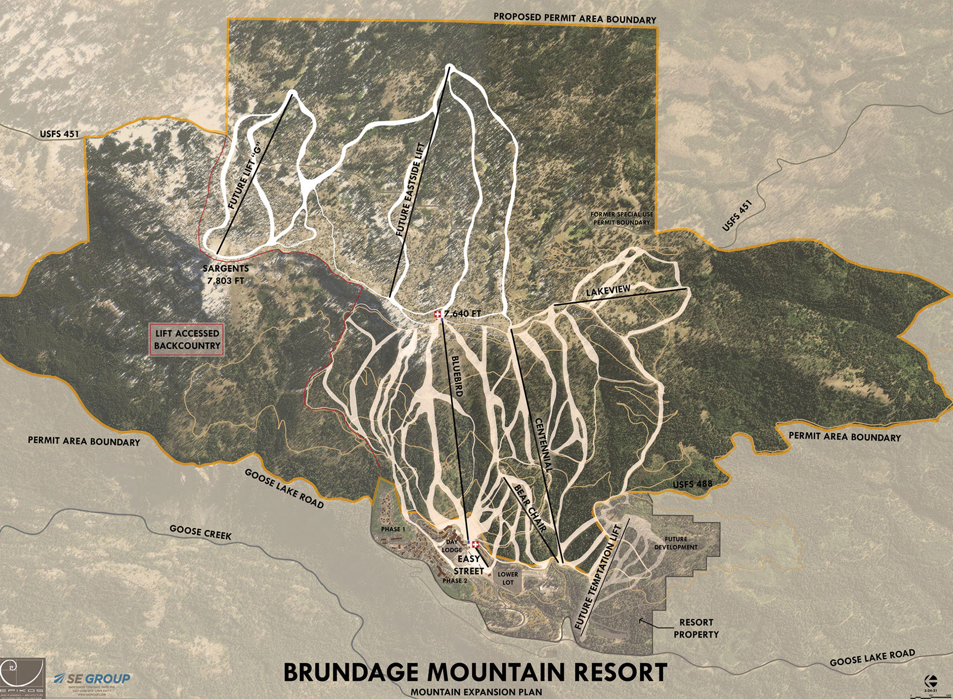 Master Plan Brundage Mountain Resort Realty