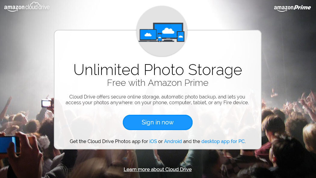 Abusing free amazon prime photo storage brunner.ninja