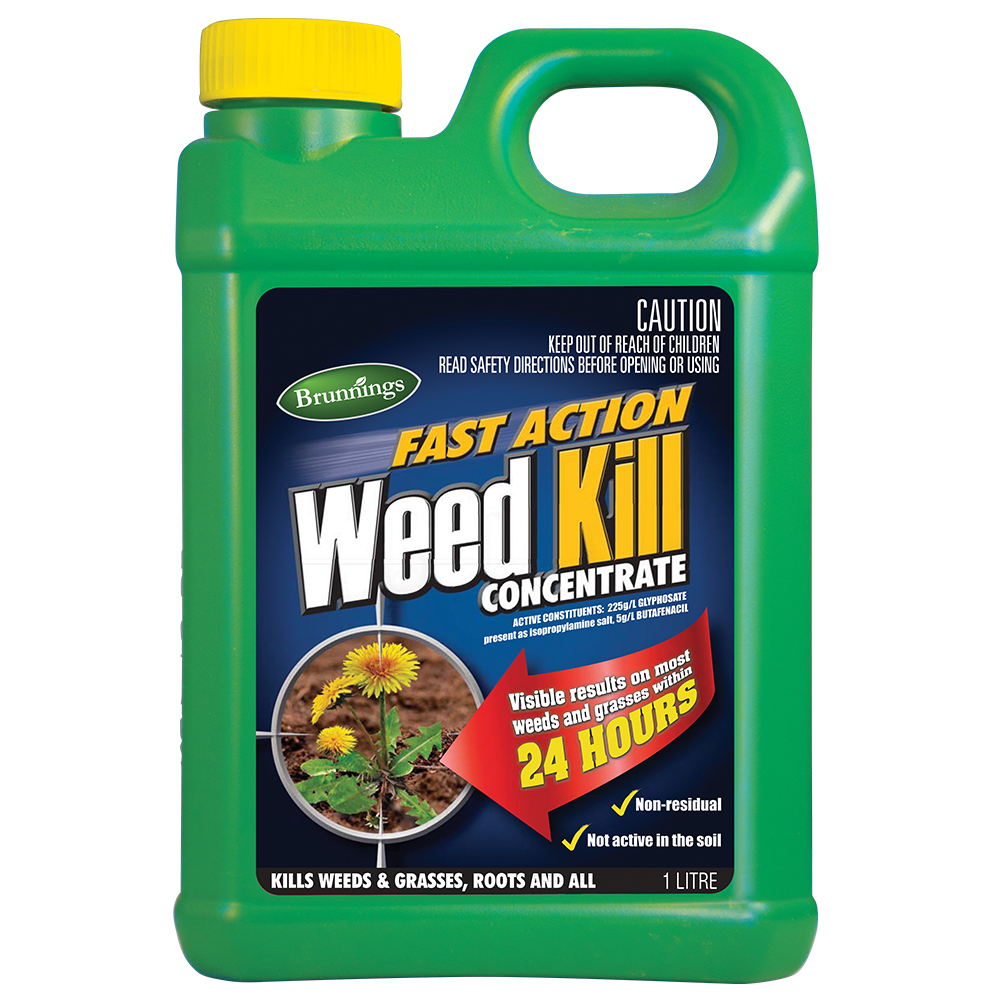 Fast Action Weed Kill Concentrate 1L Brunnings