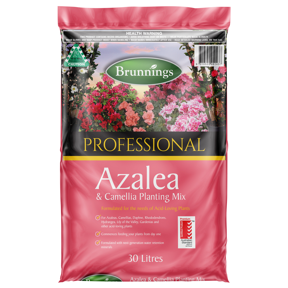 Azalea & Camellia Planting Mix 30L Brunnings