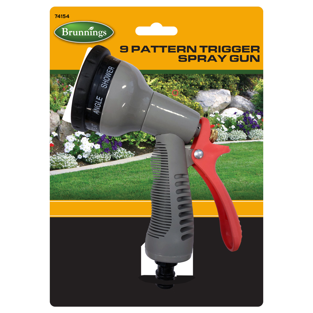 9 Pattern Trigger Spray Gun Brunnings