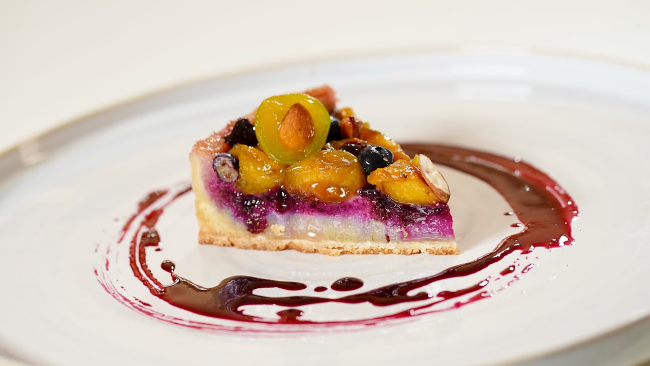 Blueberry Prune Pie Bruno Albouze French cooking Masterclass
