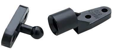DOOR CATCHBLACK PLASTIC Canadian Marine Parts