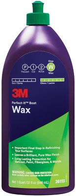 3M BOAT WAX PINT Canadian Marine Parts