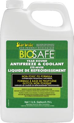 BIOSAFE PG COOLANT PERM GRN GL CANADA ONLY Canadian Marine Parts