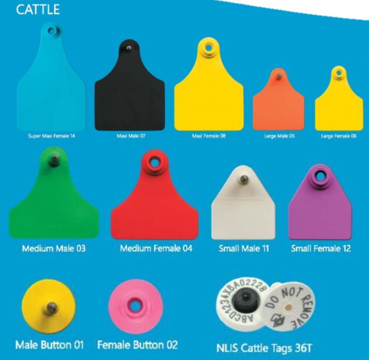 Cattle Tags Bungendore Rural Services