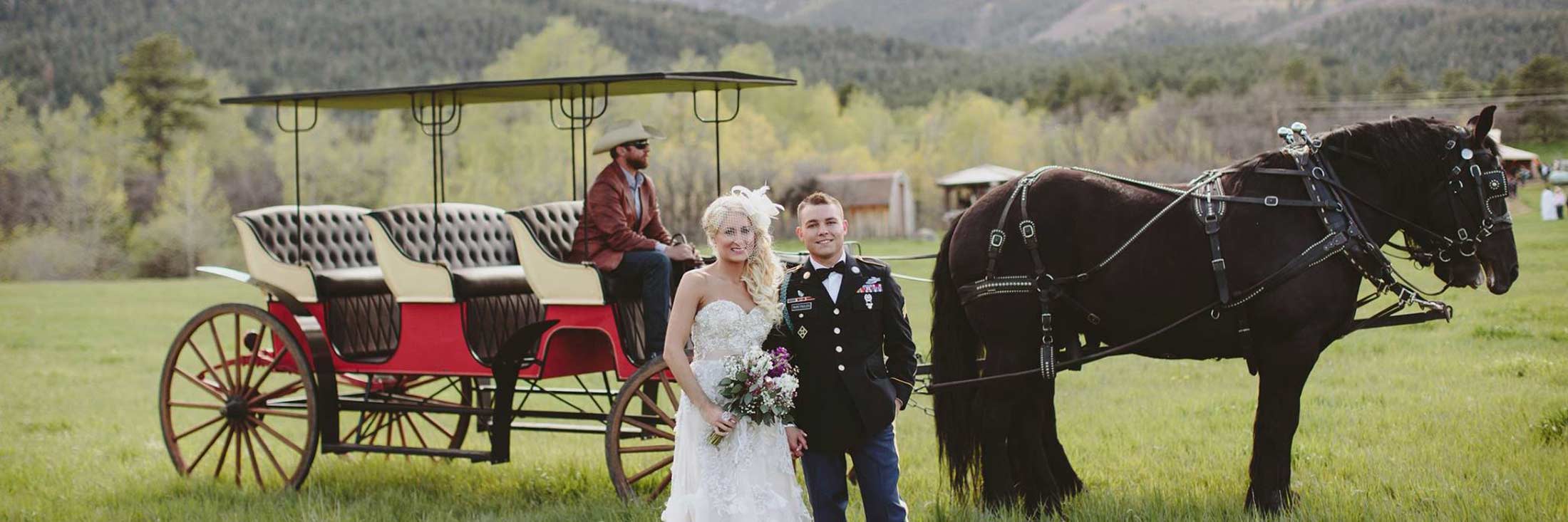 Brush Canyon Ranch » A private mountain wedding venue near Rye